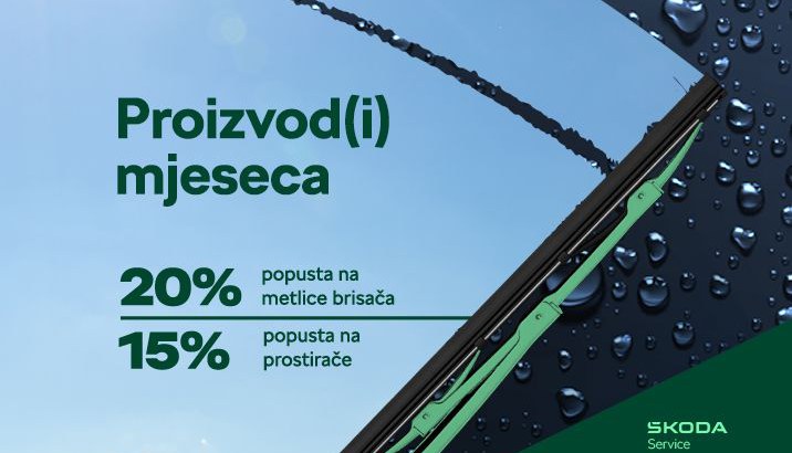 PROIZVOD MJESECA – Servisna kampanja (1. mart – 30. april)